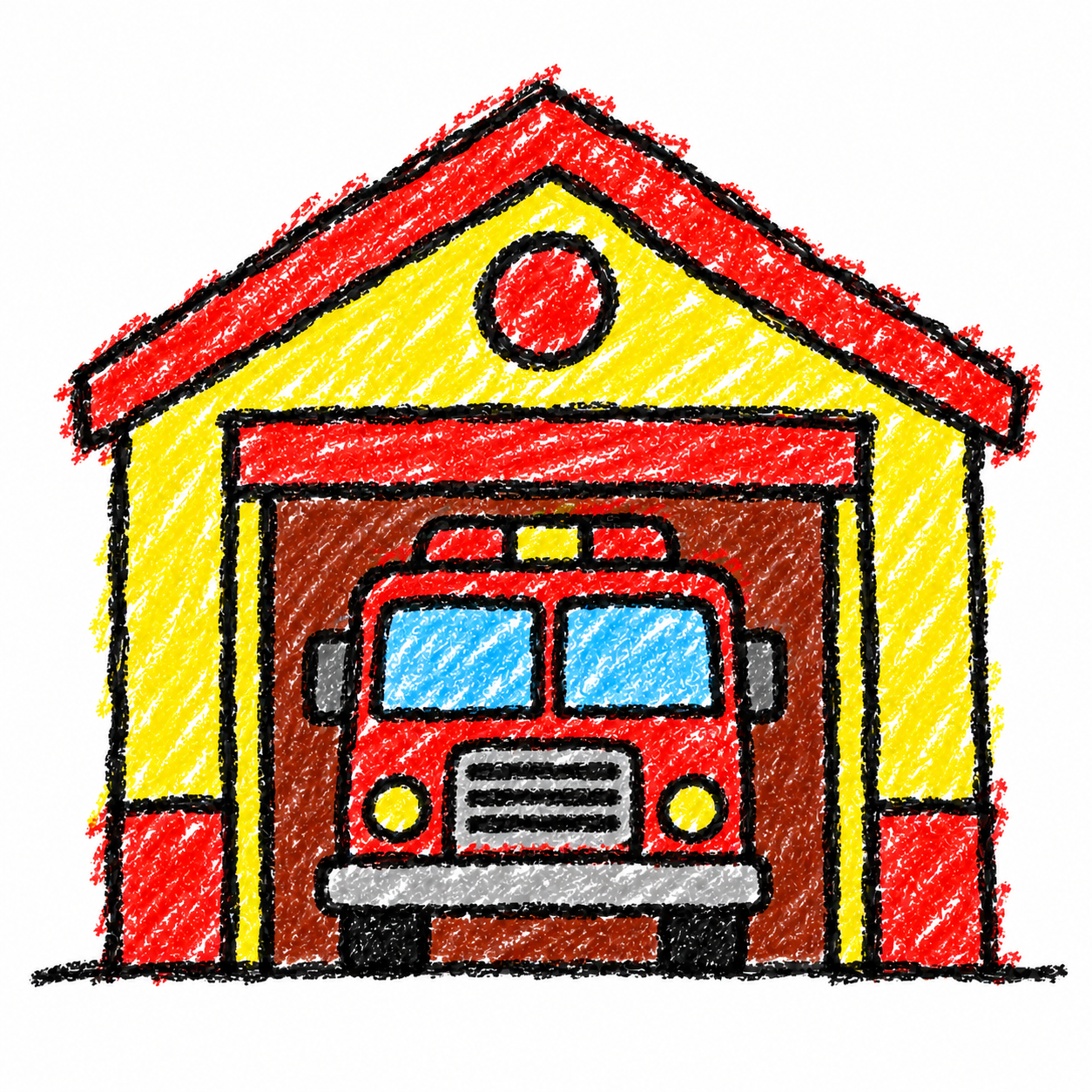 消防局與消防車