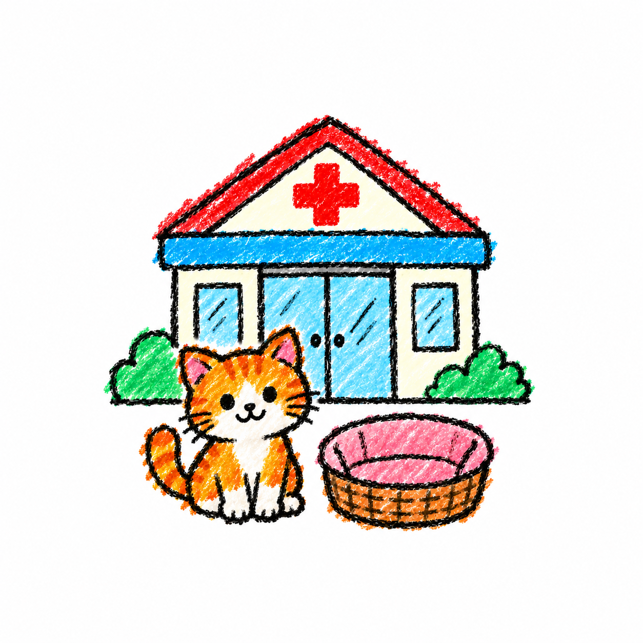 動物醫院與貓咪