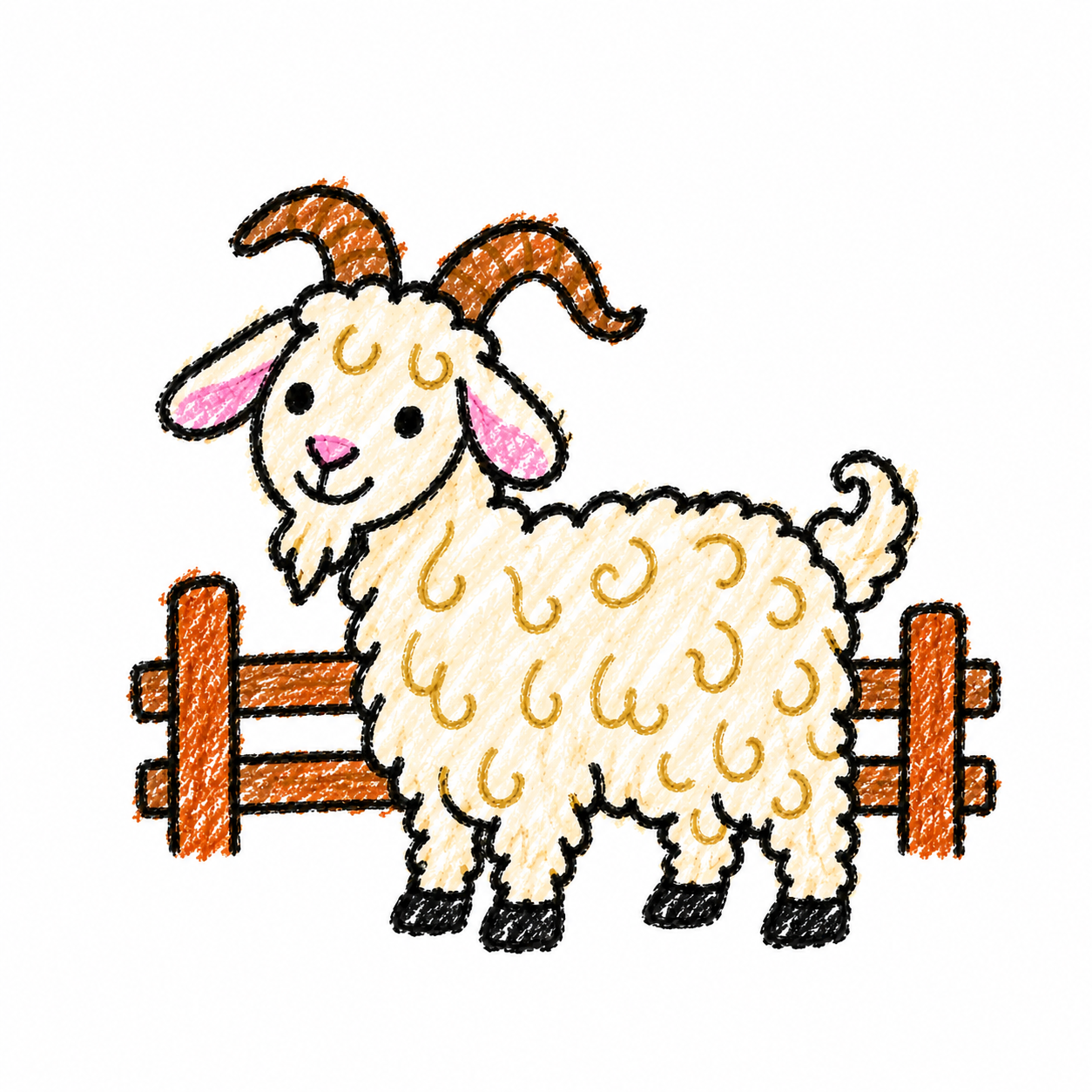 Angora goat Scene