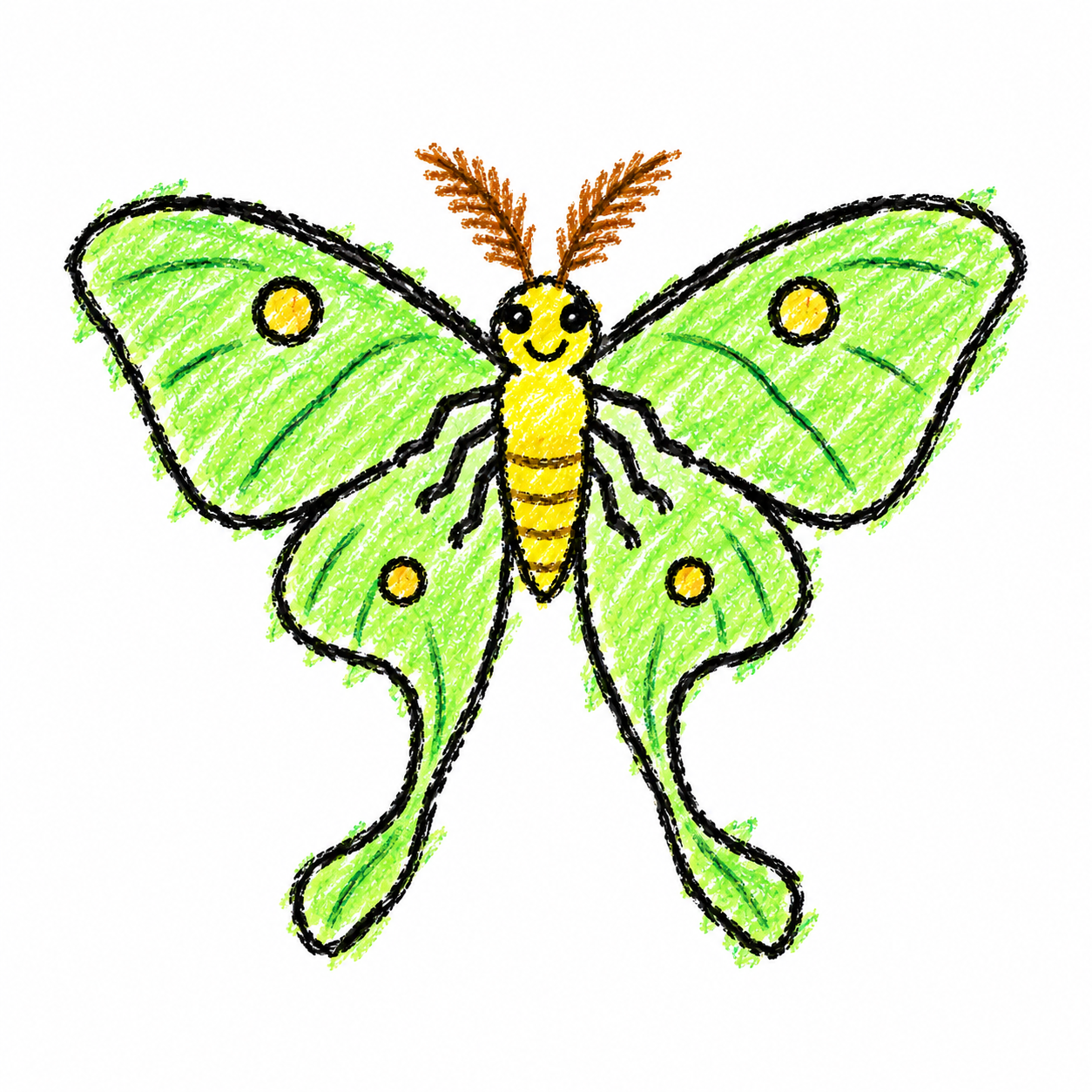 Luna moth