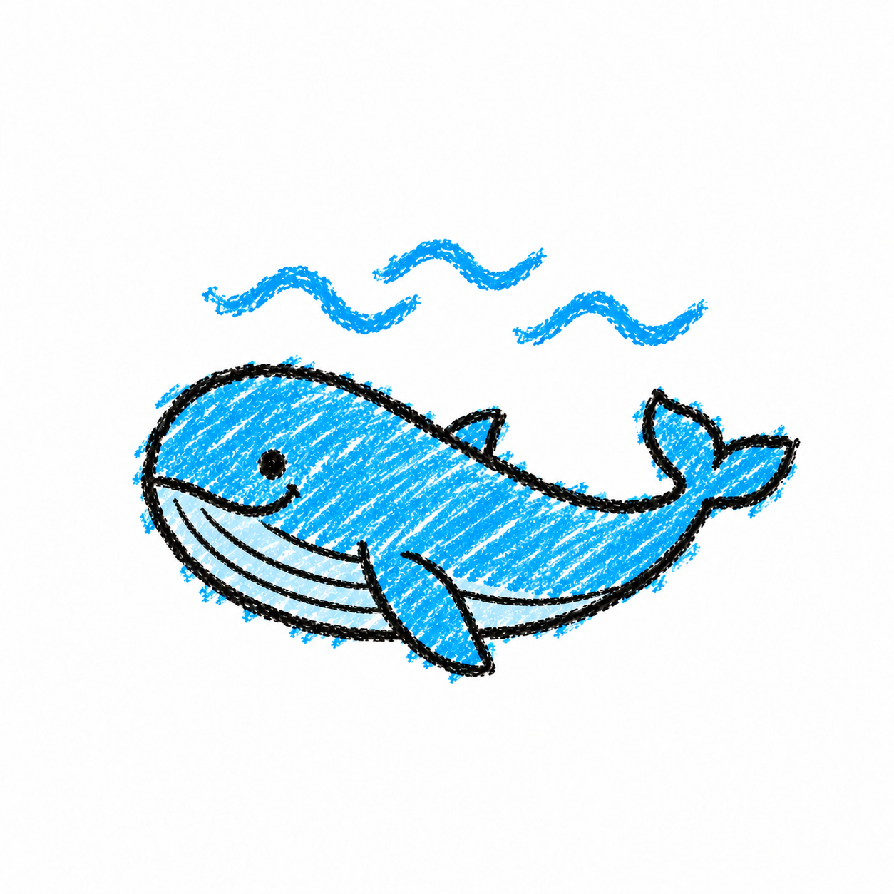 Blue whale Scene