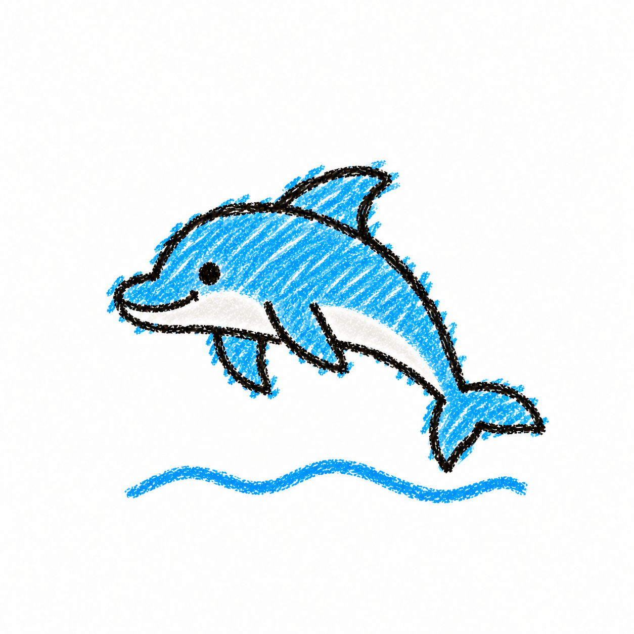 Bottlenose dolphin Scene