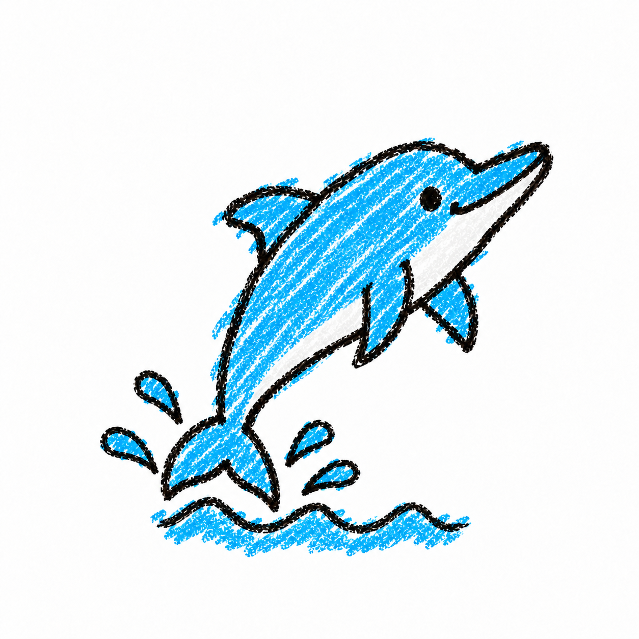 Spinner dolphin Scene