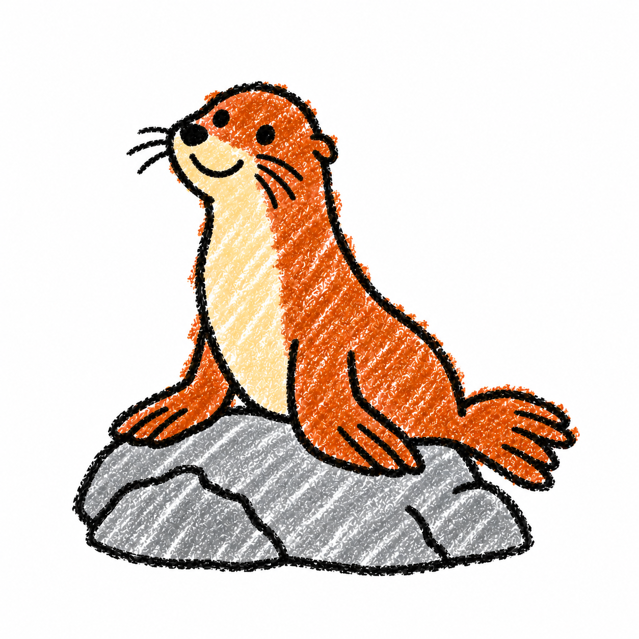 California sea lion Scene