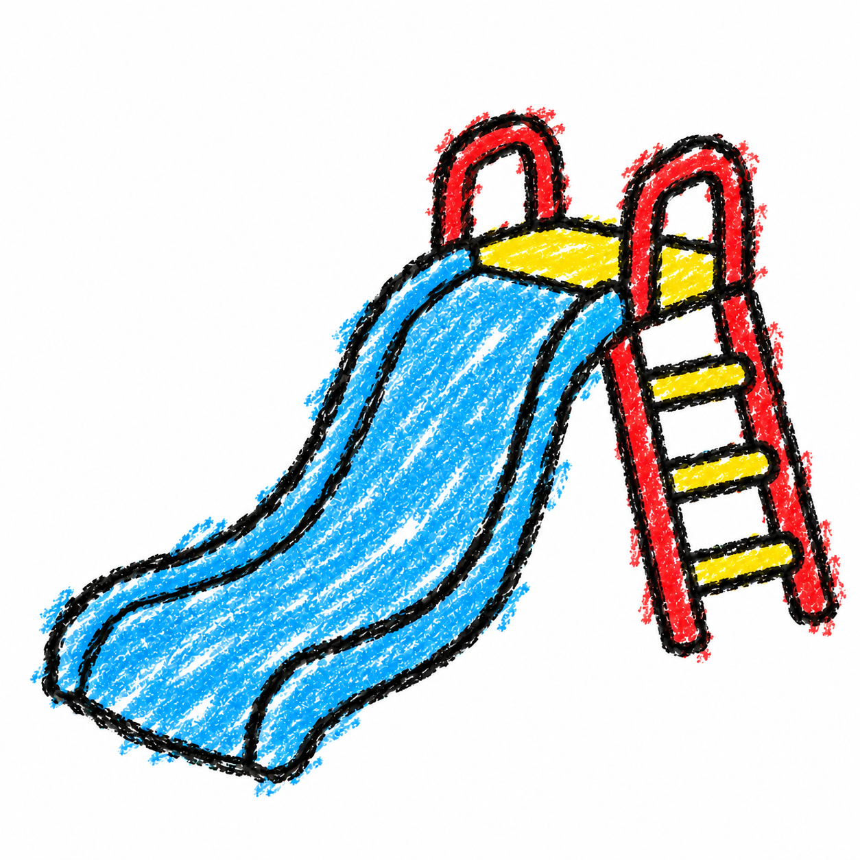 Glissade courbée
