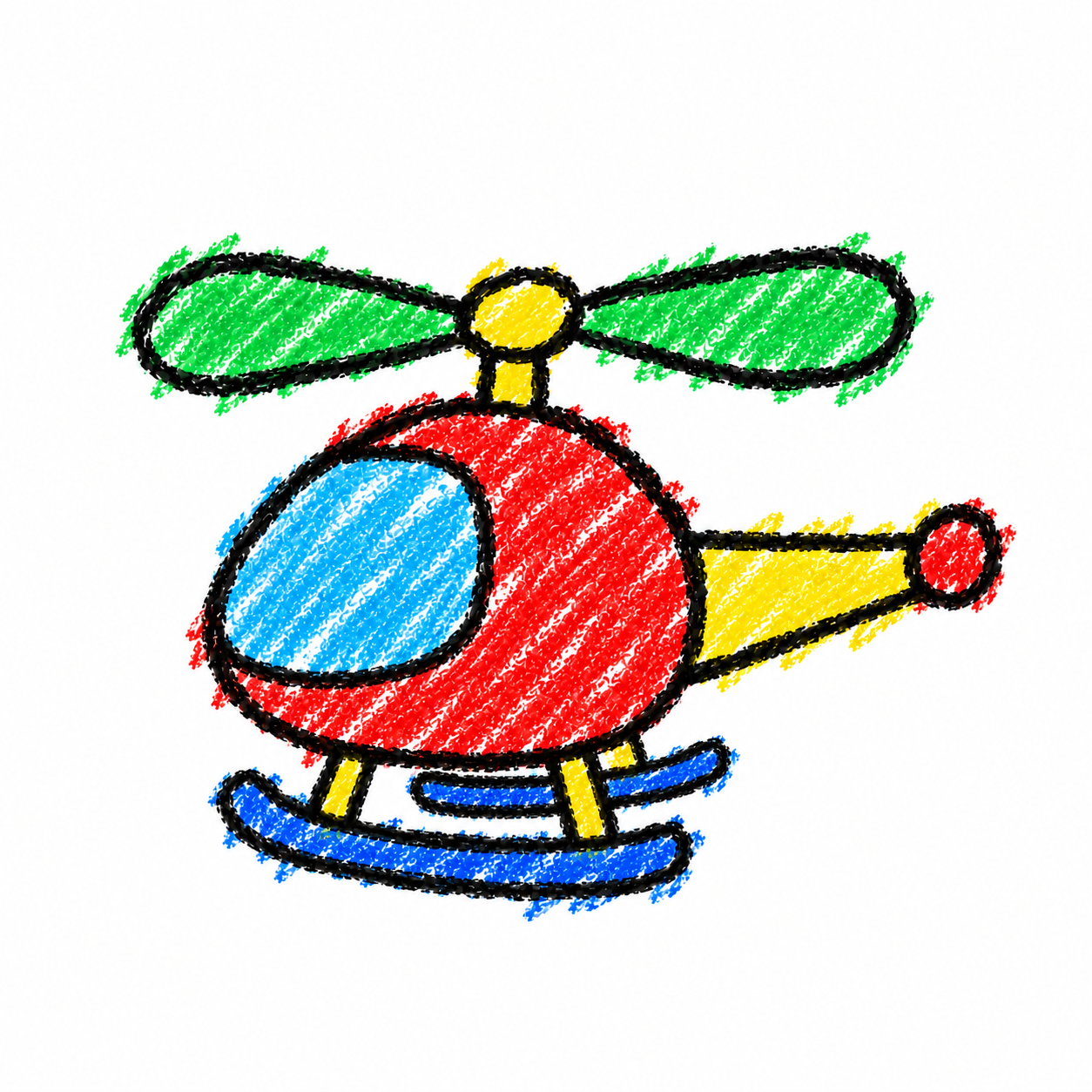 Hélicoptère jouet