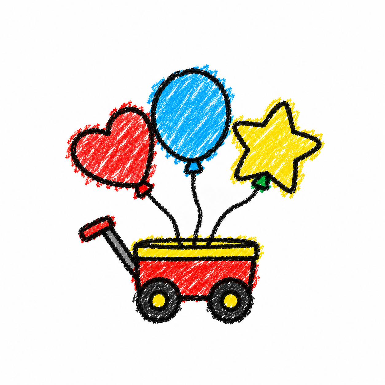Chariot à ballons