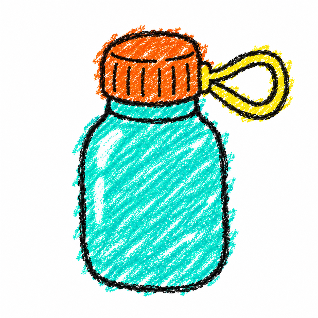 Botella de viaje