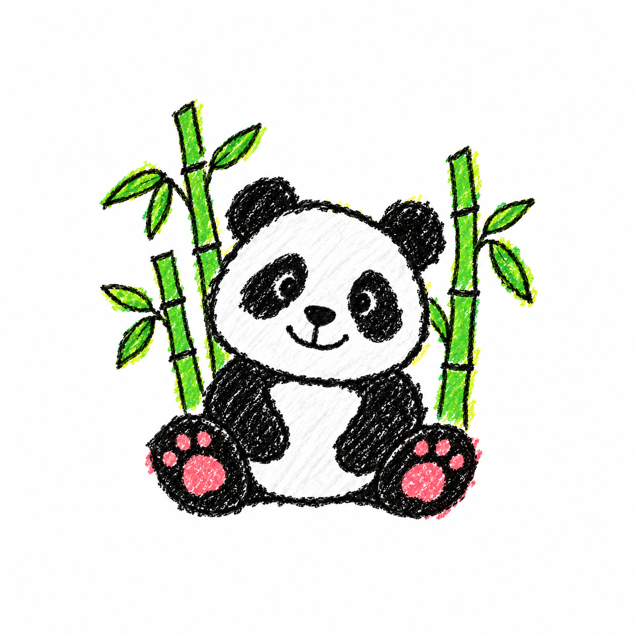 Bambulehto ja panda