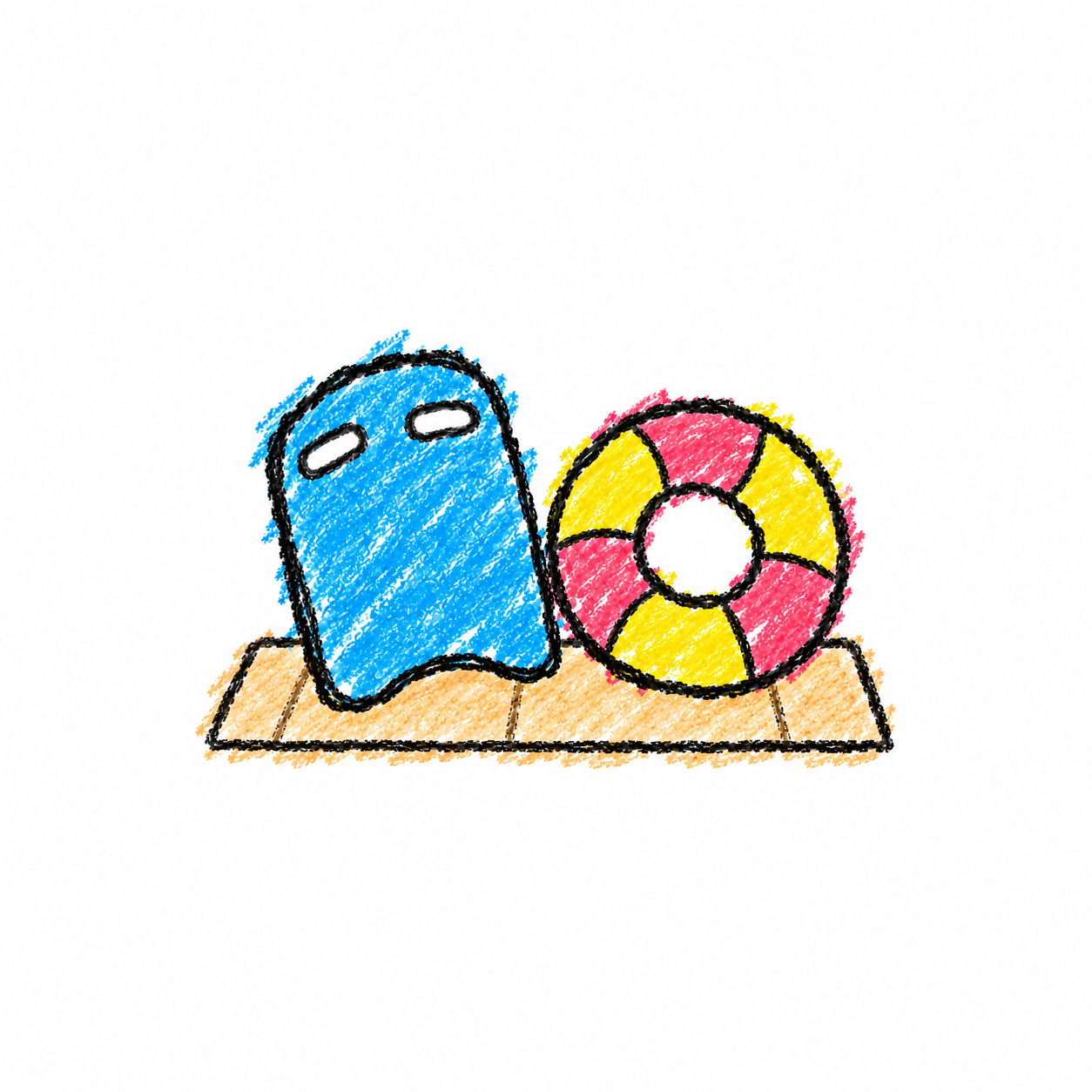 浮板与游泳圈