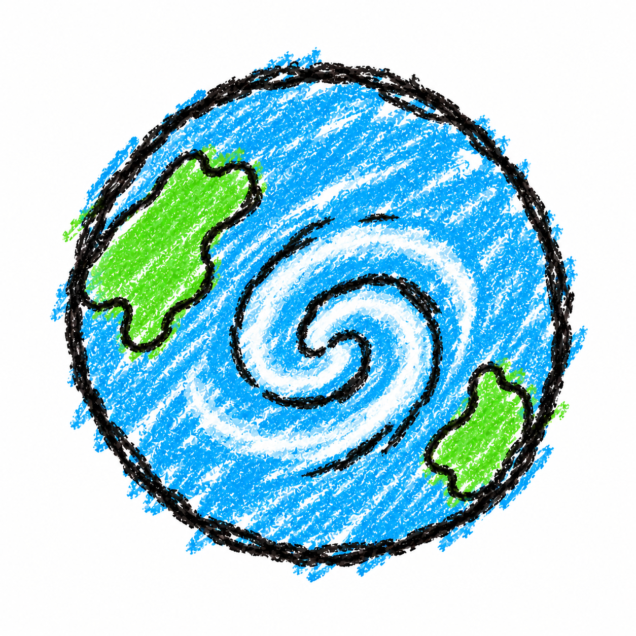 Planète océan imaginaire