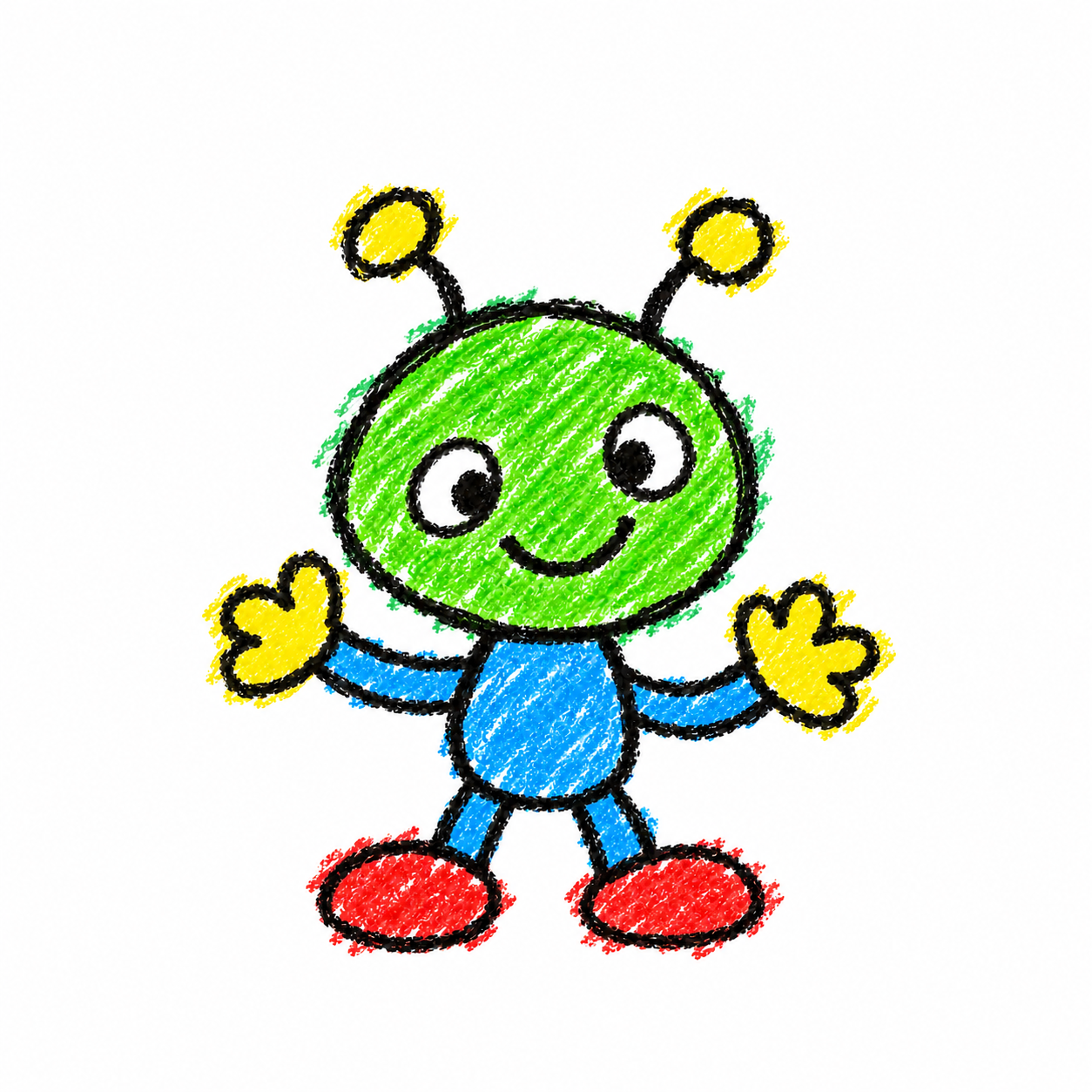 Gentil extraterrestre imaginaire
