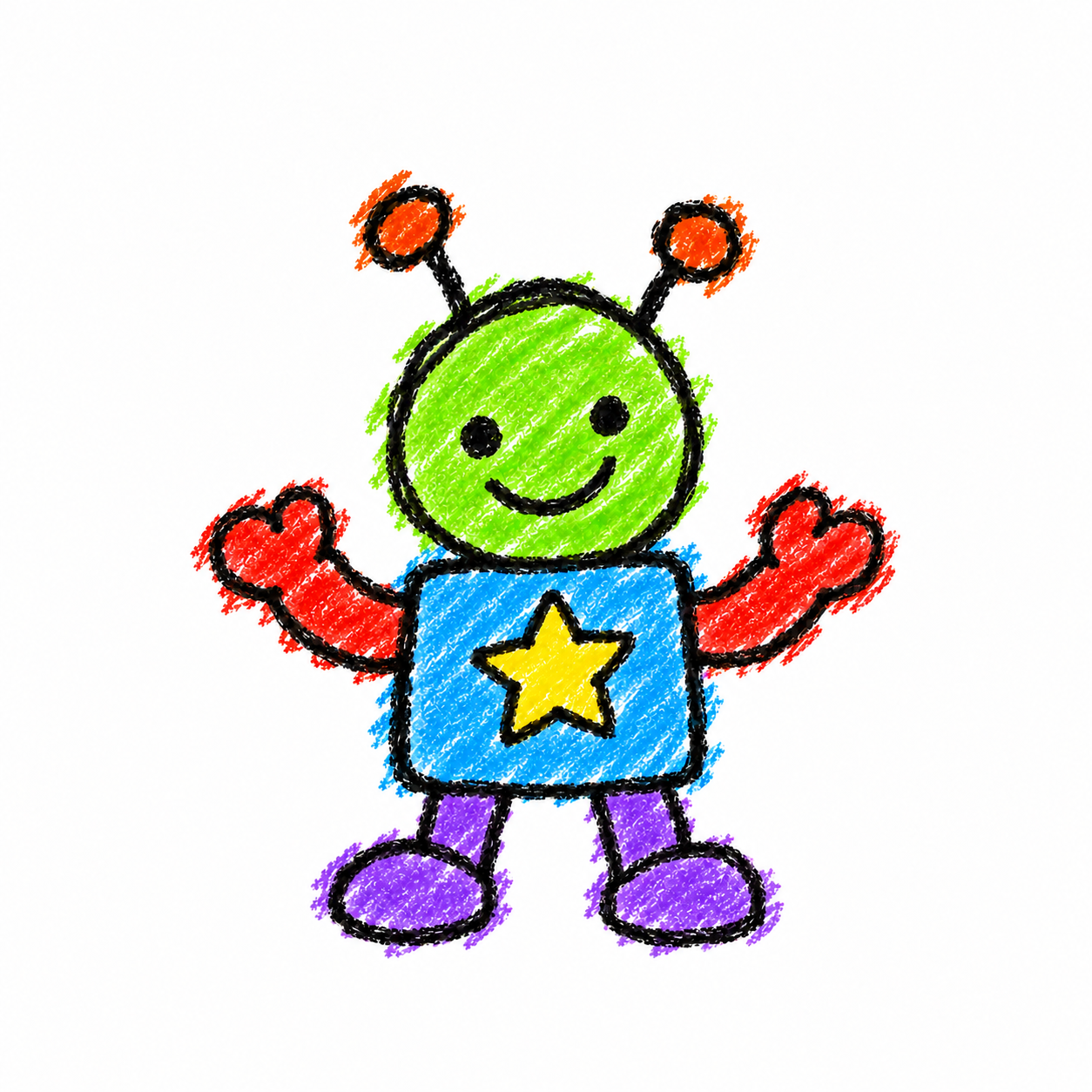 Ami robot spatial imaginaire