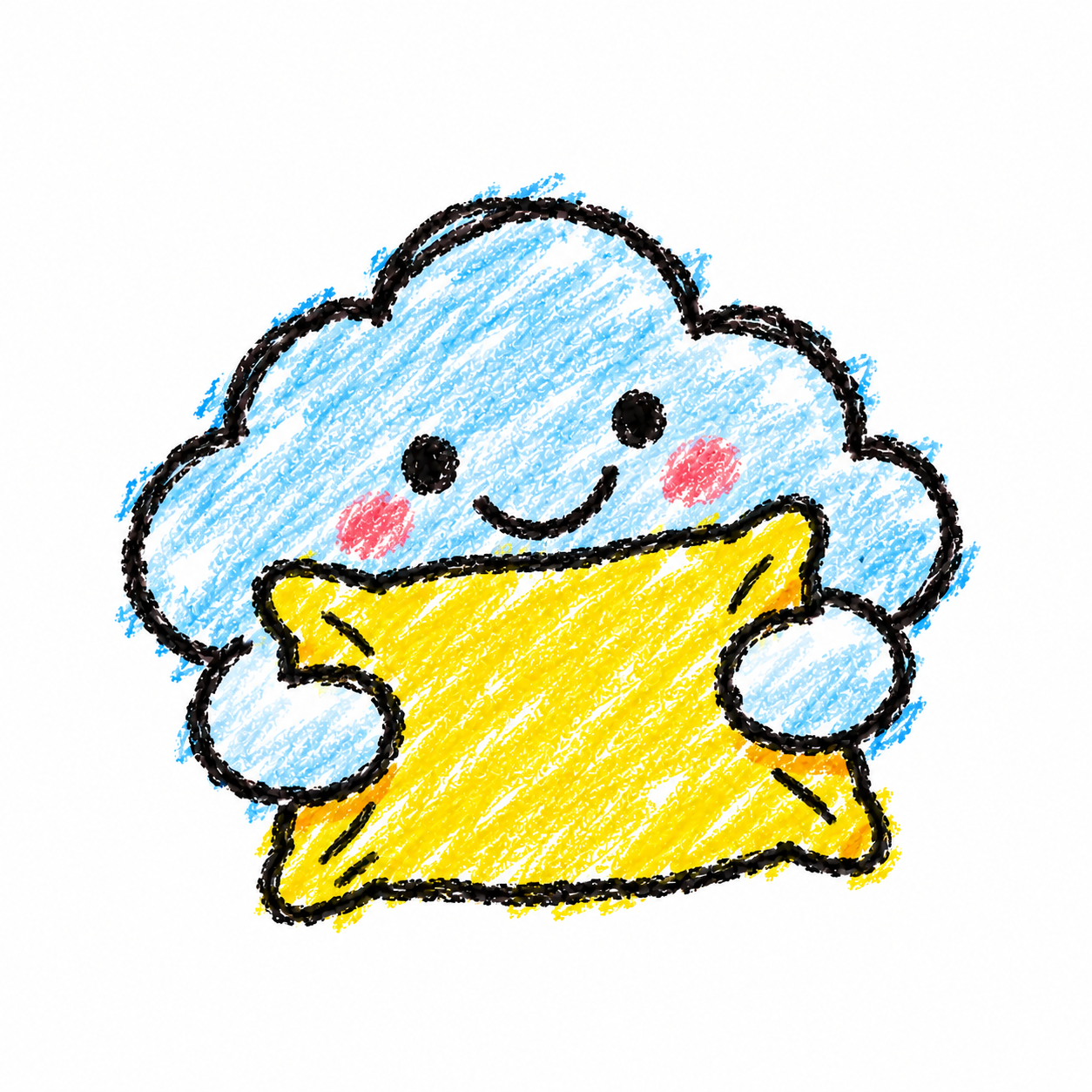 梦想枕头与云朵朋友