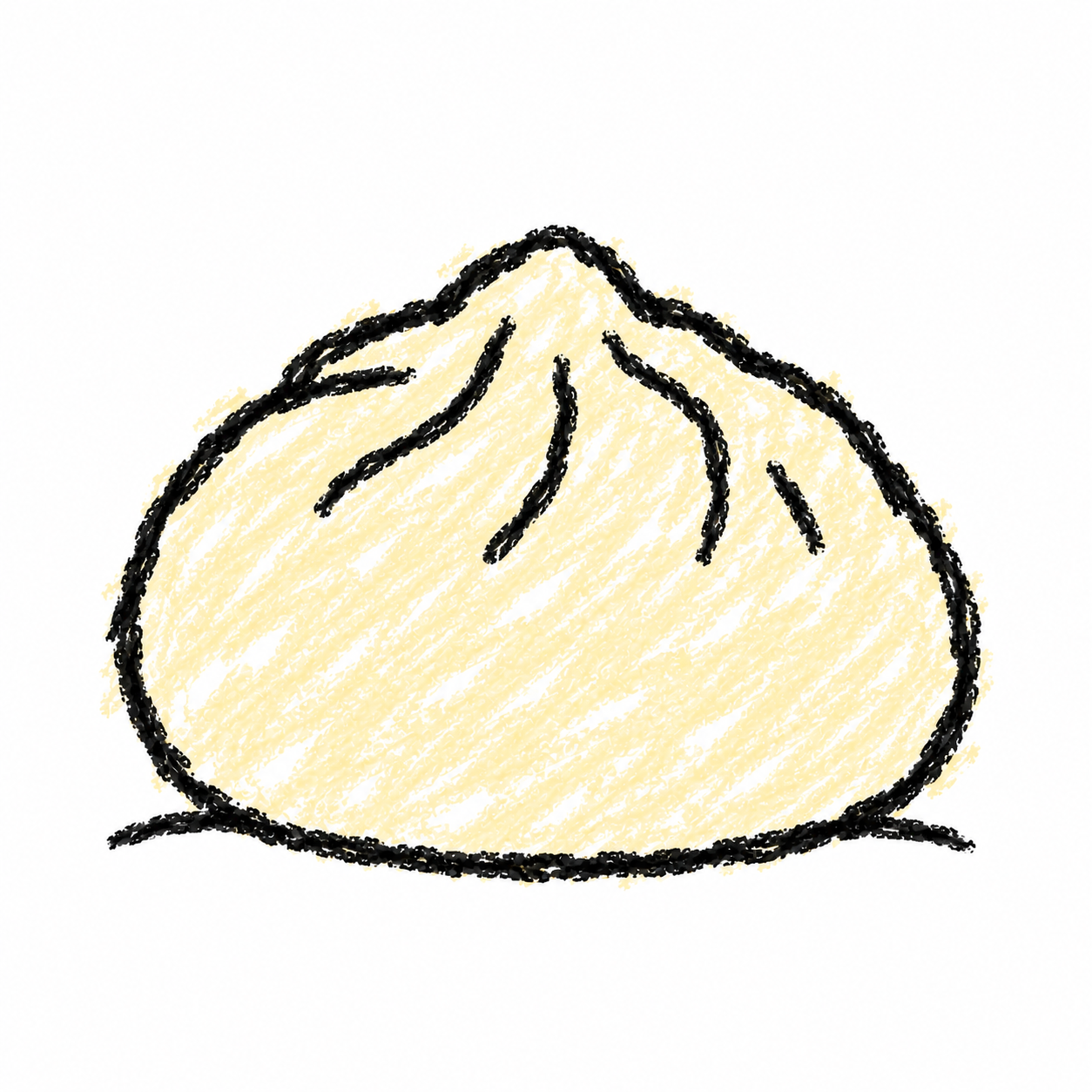 Plain steamed bread