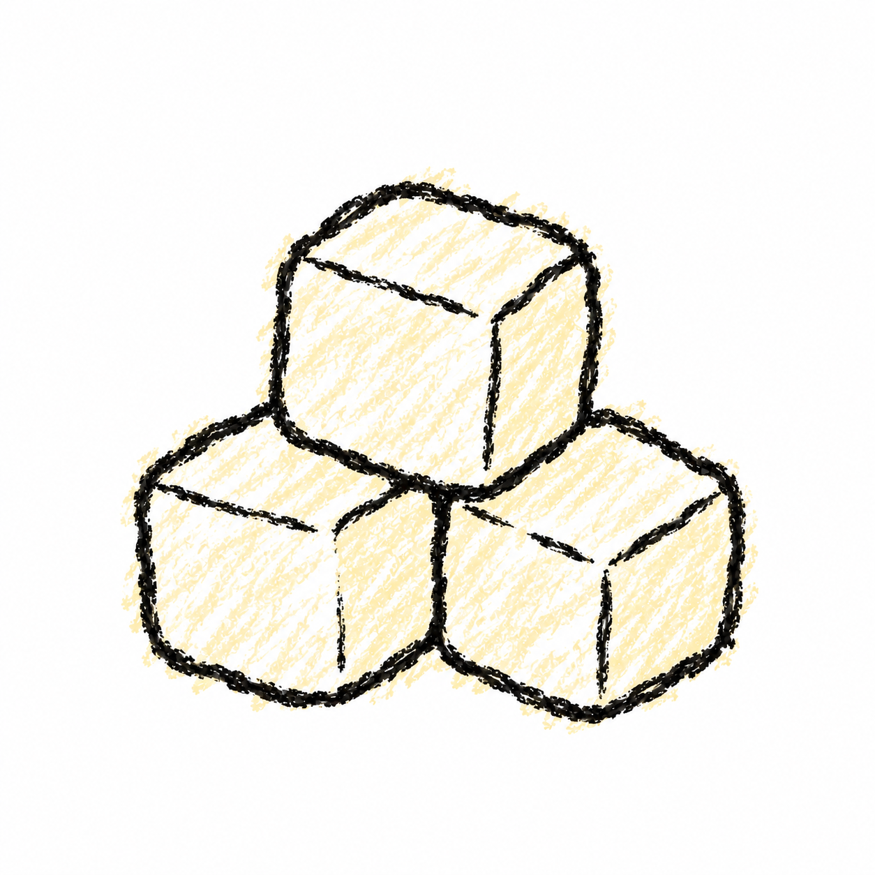 Tofu cubes